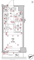 クレイシア浅草橋の物件間取画像